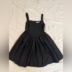 TALULAH Black Dress Corset Size Medium